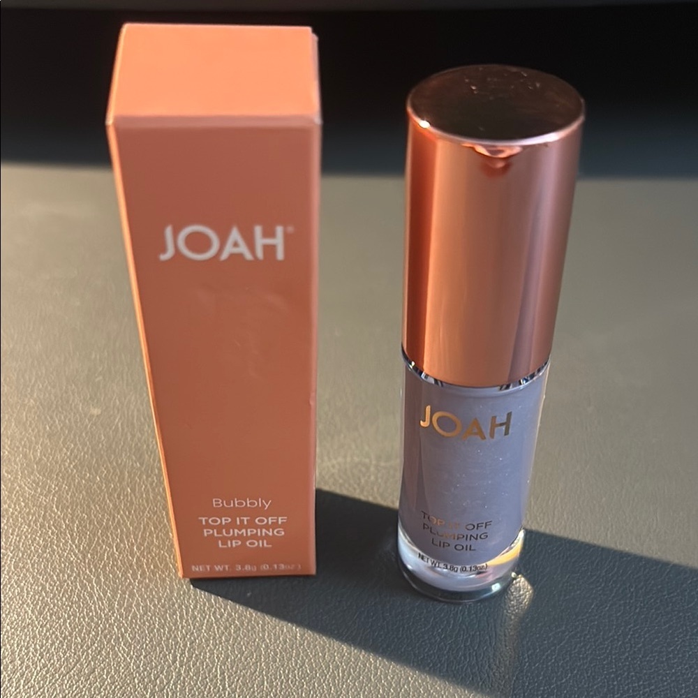 JOAH Top It Off Plumping Lip Oil in PL003 Bubbly NIB